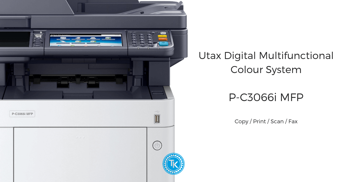 vragen Ambitieus Verkoper Utax P-C3066i Multifunctional Printer - Temple Knight